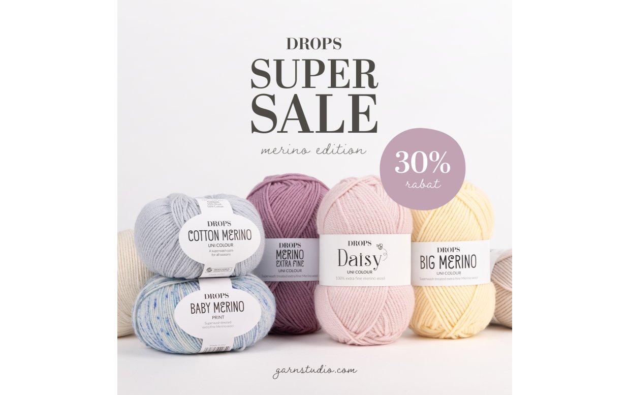 DROPS FLASH SALE - MERINO EDITION