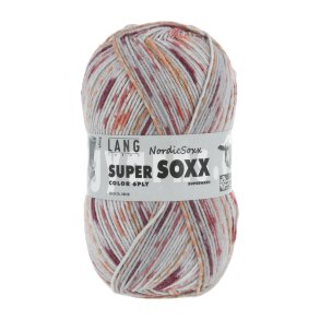 LANG YARNS - SUPER SOXX COLOR 6PLY 150 GR
