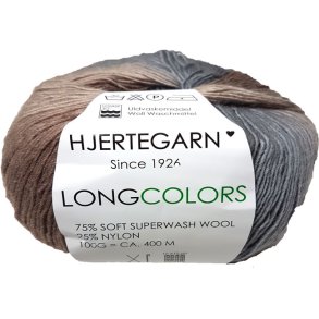 HJERTEGARN - LONGCOLORS MERINO