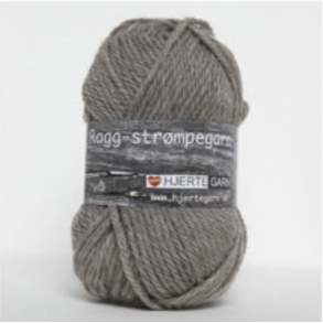 HJERTEGARN - RAGG STRØMPEGARN - SPAR 30%