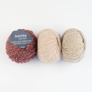 2-TONE ECO CASHMERE - KUN 100,00 KR