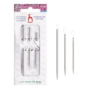 Pony - Uldnle 3 stk (60643)