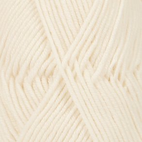 DROPS Merino Extra Fine Garn Unicolor Fv. 01 Natur