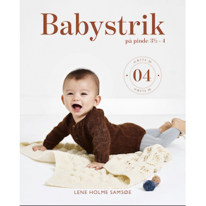 Babystrik p pinde 3 1/2 - 4,  hfte 4. Opskriftshfte af Lene Holme Samse. SPAR 30%