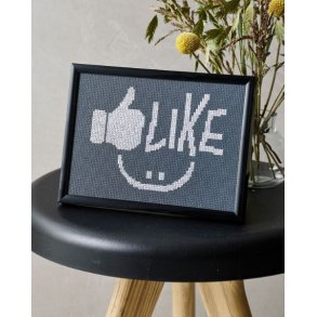 Like  - Chalkboard Aida Broderipakke