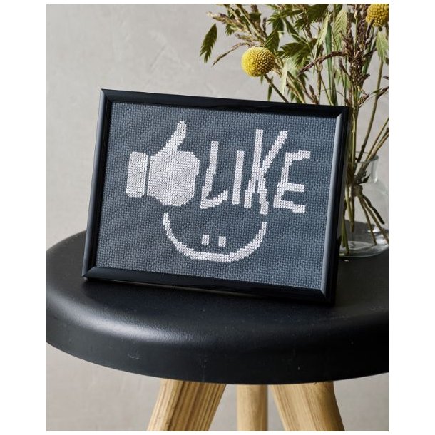 Like  - Chalkboard Aida Broderipakke