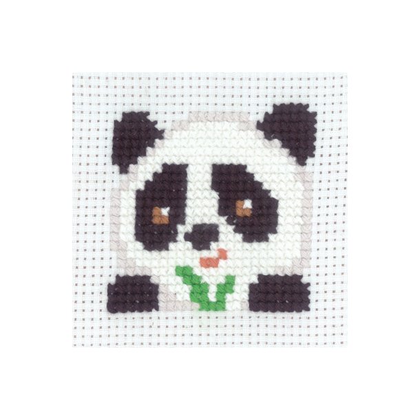 Broderi Kit "My First Kid" - Panda