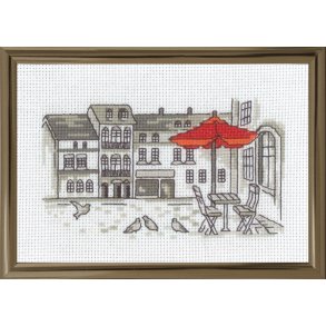 Broderi Kit - Parasol 15 x 10 cm (13-1392)
