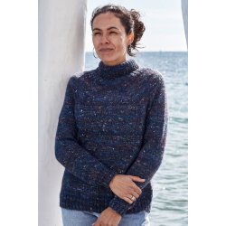 Kamma By Permin - Raglan Med Rullekrave - Enkeltopskrift / Nr. 899506