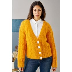 Bella By Permin - Let ls cardigan m/hulmnster  - Enkeltopskrift / Nr. 893254