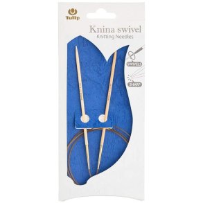 Tulip - Knina Swivel - Drejbare Rundpinde Bambus - 100 cm