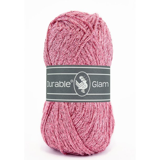Durable Glam Glimmergarn - Fv. 229 Flamingo Pink