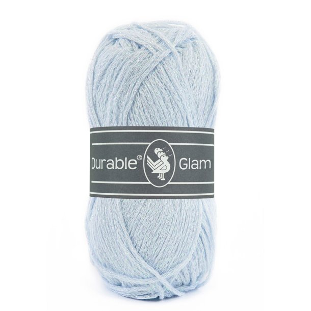 Durable Glam Glimmergarn - Fv. 279 Light Blue