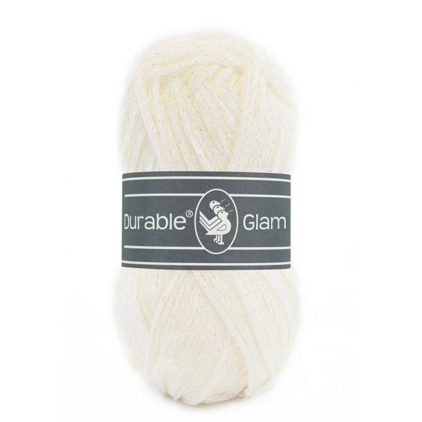 Durable Glam Glimmergarn - Fv. 326 Ivory