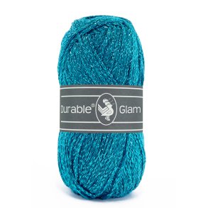 Durable Glam Glimmergarn - Fv. 373 Turquoise