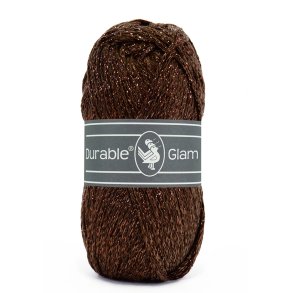 Durable Glam Glimmergarn - Fv. 2230 Dark Brown
