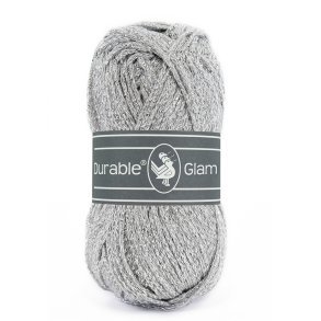 Durable Glam Glimmergarn - Fv. 2231 Silver