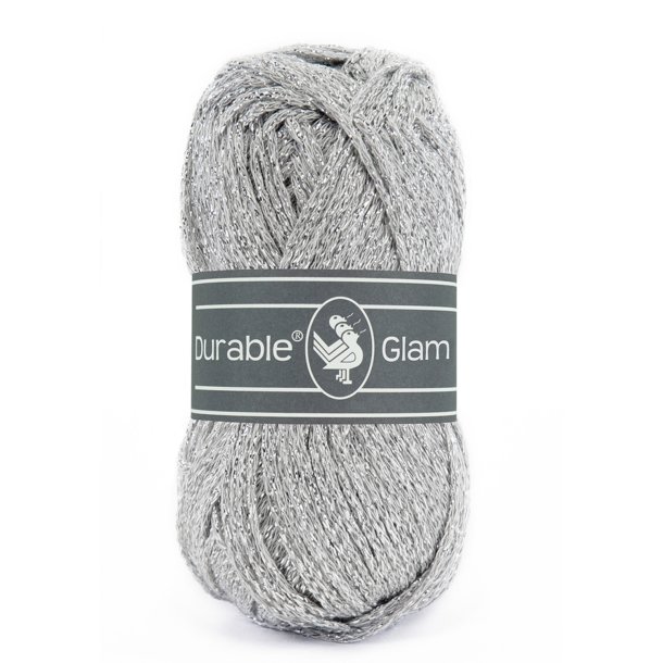 Durable Glam Glimmergarn - Fv. 2231 Silver