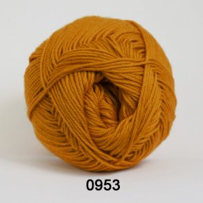 Hjertegarn - Cotton 100 Farve 953 Karry