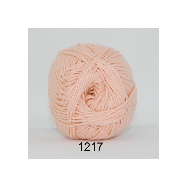 Hjertegarn - Cotton 165 (8/4) Farve 1217 Lys Laks