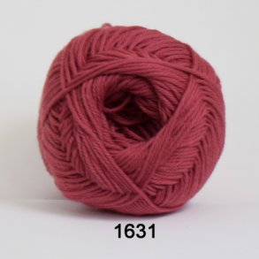 Hjertegarn - Cotton 100 Farve 1631 Stvet Pink
