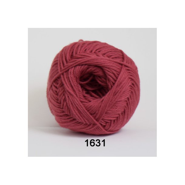 Hjertegarn - Cotton 100 Farve 1631 Stvet Pink