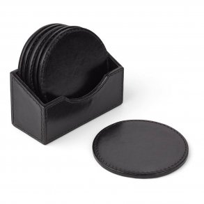 lbrikker 6 stk i lder - Sort