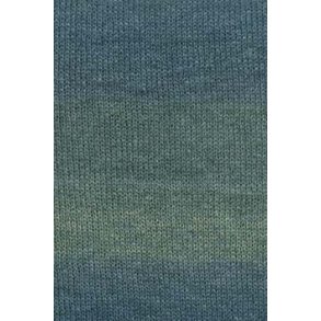 Lang Yarns - Mohair Luxe Color Fv. 18 Gr�n/Turkis Multi
