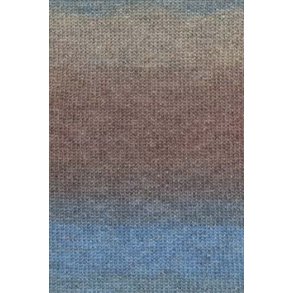 Lang Yarns - Mohair Luxe Color Fv. 67 Bl�/Brun