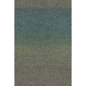 Lang Yarns - Mohair Luxe Color Fv. 98 Gr�n/Turkis Multi