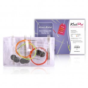 KnitPro - Strikkepindes�t Nova Metal - Udskiftelige - Starter S�t med 3 str. (no10604)