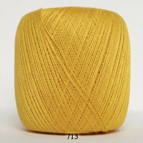Hjertegarn - Hjerte Nr. 5 Hklegarn Fv. 713 Gul