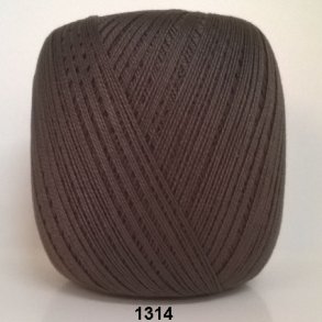 Hjertegarn - Hjerte Nr. 5 Hklegarn Fv. 1314 Mrk Brun