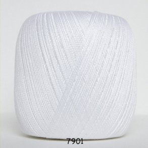 Hjertegarn - Hjerte Nr. 5 Hklegarn Fv. 7901 Hvid