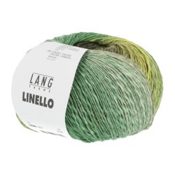 Lang Yarns - Linello Multi Color fv. 17 Gr�n