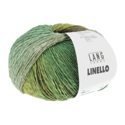 Lang Yarns - Linello Multi Color fv. 17 Gr�n