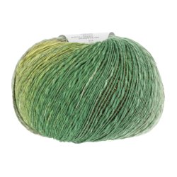 Lang Yarns - Linello Multi Color fv. 17 Gr�n