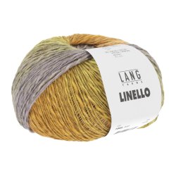 Lang Yarns - Linello Multi Color fv. 50 Guld/Gul