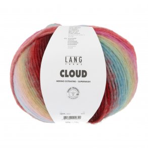 Lang Yarns - Cloud Multicolor Fv. 05 Bordeaux/Grn/Bl