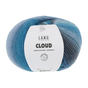 Lang Yarns - Cloud Multicolor Fv. 11 Bl/Turkis