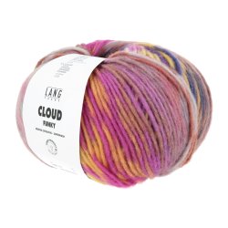 Lang Yarns - Cloud Funky Fv. 23 Melon/Gul/Marine/Mauve Multi