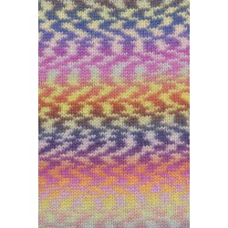 Lang Yarns - Cloud Funky Fv. 23 Melon/Gul/Marine/Mauve Multi