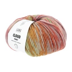Lang Yarns - Cloud Funky Fv. 24 Brick/Ivy/Eggplant/Rose Multi