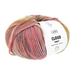 Lang Yarns - Cloud Funky Fv. 24 Brick/Ivy/Eggplant/Rose Multi