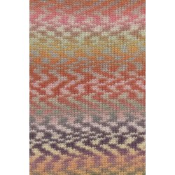 Lang Yarns - Cloud Funky Fv. 24 Brick/Ivy/Eggplant/Rose Multi