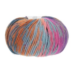 Lang Yarns - Cloud Funky Fv. 25 Pink/Orange/Ocean/Petrol Multi