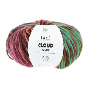Lang Yarns - Cloud Funky Fv. 26 Turkis/Lavender/RoseGr�n Multi