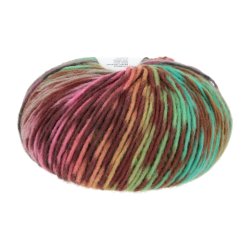 Lang Yarns - Cloud Funky Fv. 26 Turkis/Lavender/RoseGr�n Multi