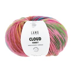 Lang Yarns - Cloud Funky Fv. 27 Pink/Bl�/Fuchsia/Gr�n Multi