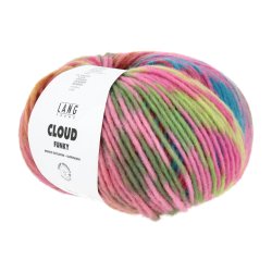 Lang Yarns - Cloud Funky Fv. 27 Pink/Bl�/Fuchsia/Gr�n Multi